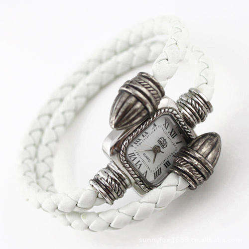 Fashion Bracelet Watch in white