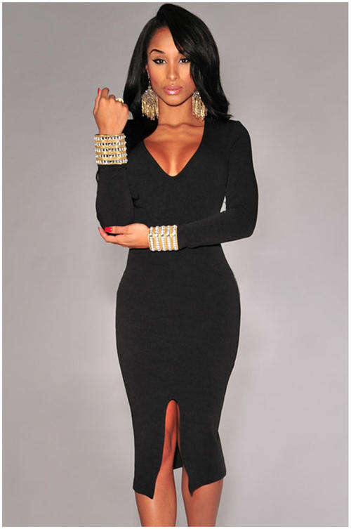 !!! NEW ARRIVAL !!! BEAUTIFUL DRESS/ PARTY DRESS IN BLACK IN SIZE ML