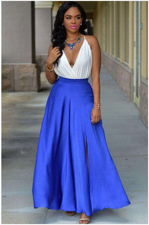 !!! NEW ARRIVED !!! FASHIONABLE LONG SKIRT IN SIZE 8