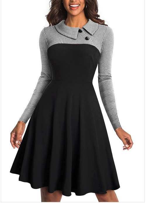 !!! NEW ARRIVAL !!! BEAUTIFUL LONG SLEEVE DRESS/ ELEGANT DRESS