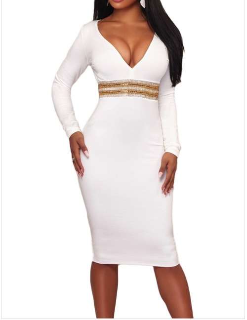 !!! NEW ARRIVAL !!! BEAUTIFUL LONG SLEEVE DRESS/ CASUAL DRESS IN SIZE S TO M