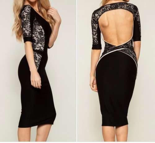 SEXY BLACK DRESS/ PARTY DRESS IN SIZE 32-34