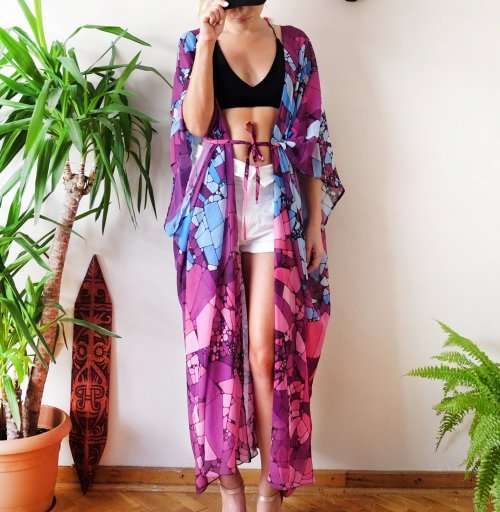 Beach Dress Purple | Cover Up