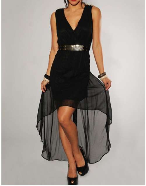 SEXY BLACK DRESS IN SIZE M