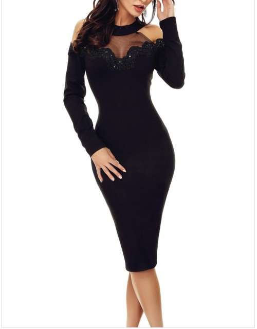 Sexy Black Dress IN SIZE M,L