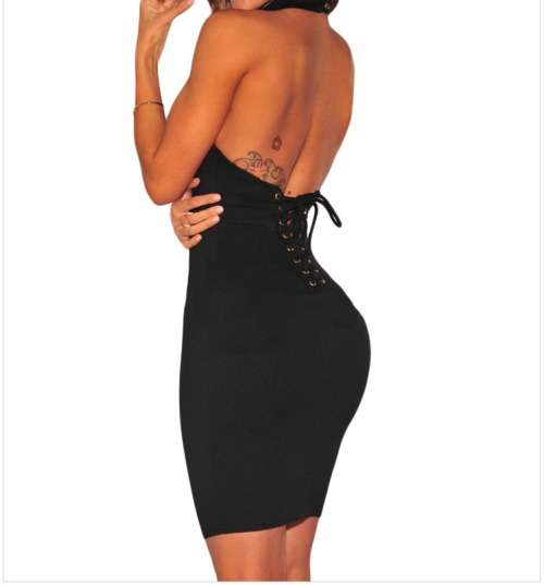 !!! free shipping !!! Sexy Black Dress in size L