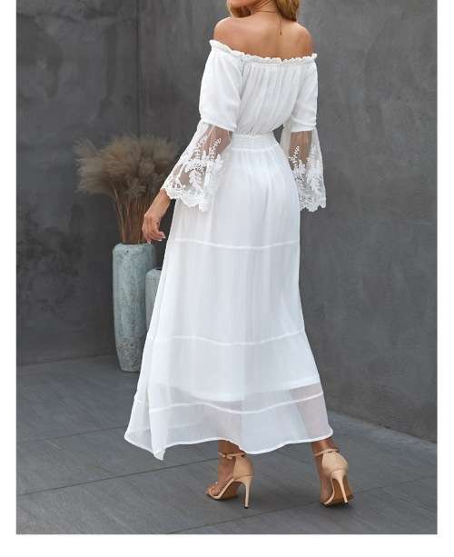 Elegant White Dress in size M