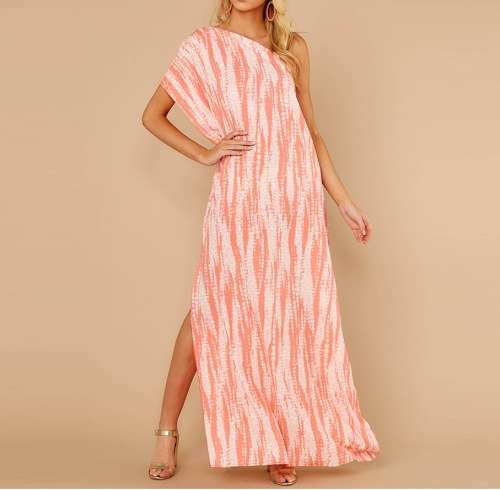 Sexy One Shoulder Summer Dress in size  M