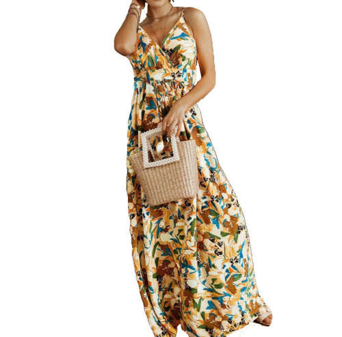 Floral Print Summer Dress in size S to XL