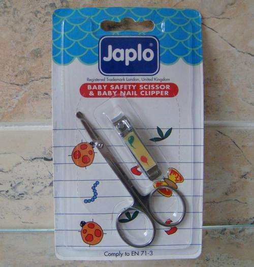 !!! Clearance !!! Japlo Baby Safety Scissor & Baby Nail Clipper