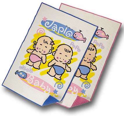 Air Filled  Printed Rubber Cot Sheet- No way else in the SA