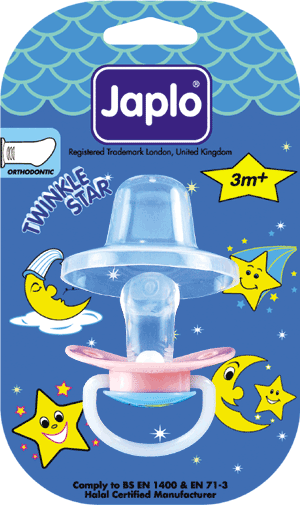 !!! CLEARANCE !!! Japlo Specialist Pacifier-TWINKLE STAR