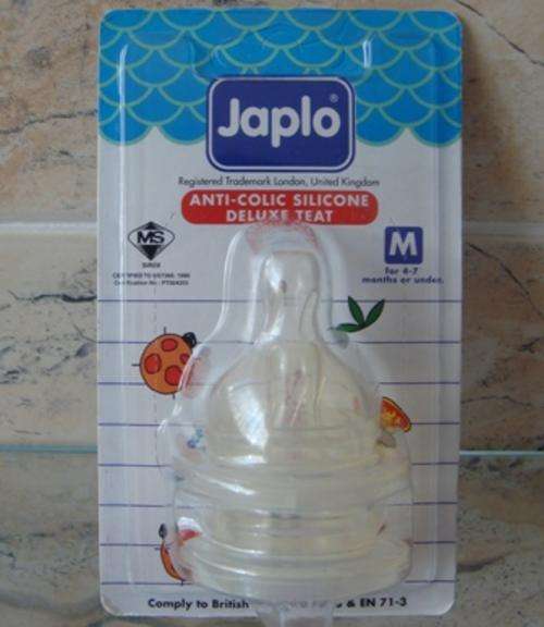 Japlo Anti-Colic Silicone Deluxe Teat 2'S