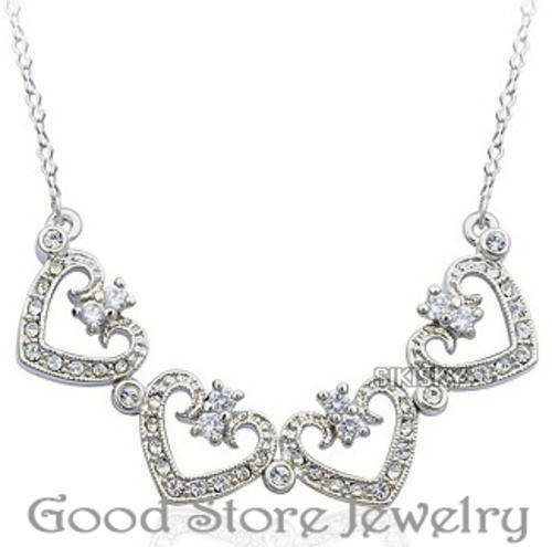HOT* STUNNING 2 IN 1 CONVERTIBLE SWAROVSKI NECKLACE