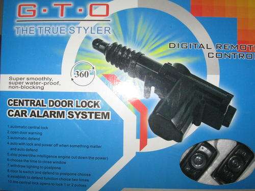 CENTRAL DOOR LOCK AND ALARM KIT