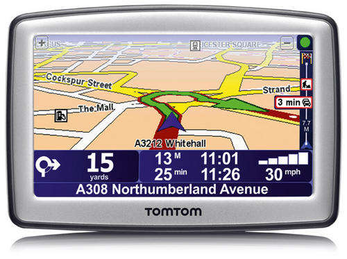 WORLDS LEADING BRAND GPS; TOMTOM  SLIM DESIGN. FIND YOUR WAY EASY