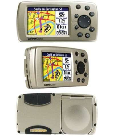 GARMIN QUEST--S.A MAPS LOADED--