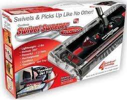 Cordless Swivel Sweeper, gets into all hard to reach places - FREE SHIPPING INCLUDED IN PRICE IN SA