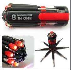 8 in 1 Screwdriver, a must for all handymen