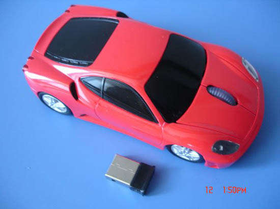 The Car Range 2.4 Ghz Portable Wireless Mouse