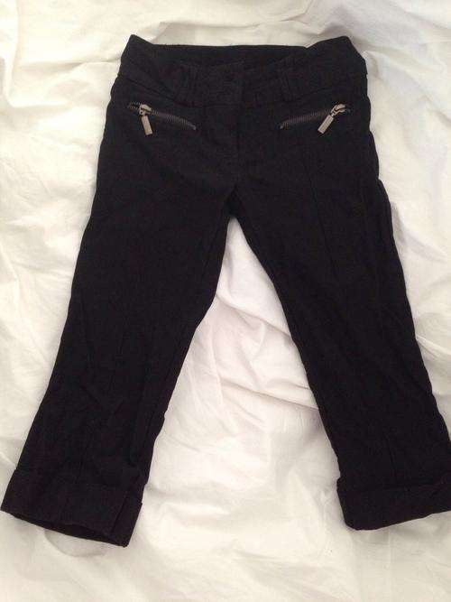 Black Capri Pants Size 28