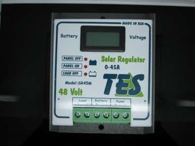 45A 48V TES solar charge controller