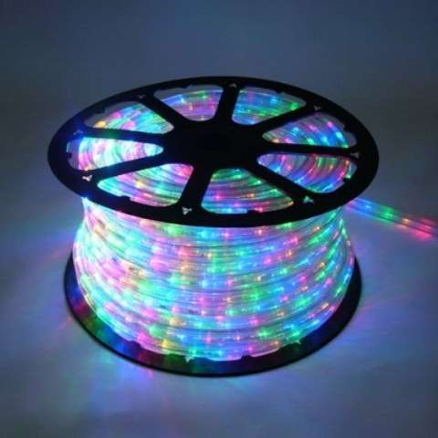 100m LED Rope Light multi-colour