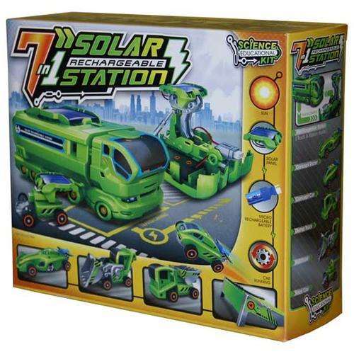 7 IN 1 SOLAR CHANGEABLE EQUIPMENT EDUCATIONAL TOY