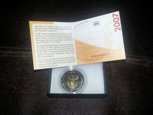 2007 Oom Paul Mint Mark R5