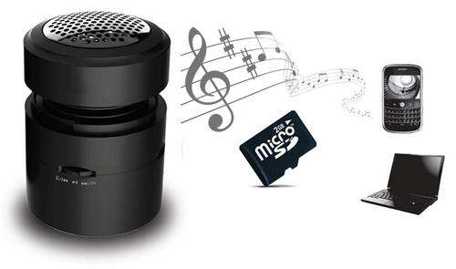 NANO BEAT omni-directional portable speaker