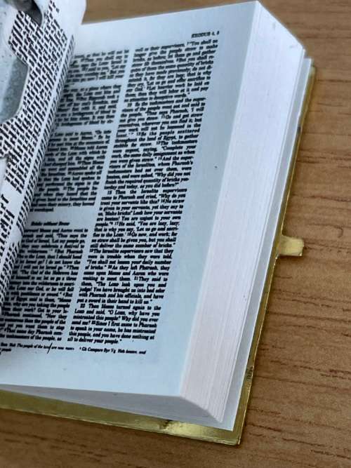 Brass Pocket Bibles - Buy 1 get 1 FREE