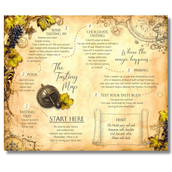 Valentine`s Day Red Wine & Chocolate Pairing Gift Pack