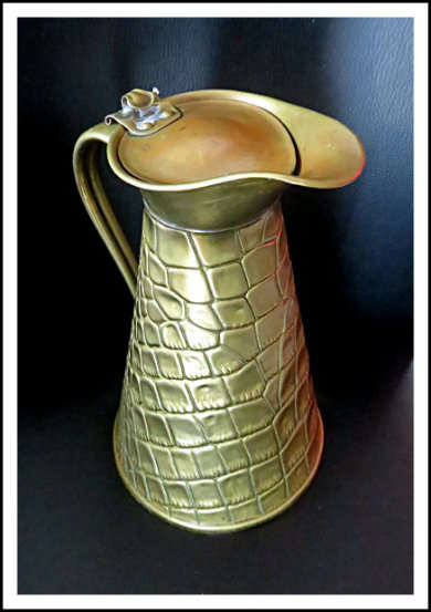 Stunning Brass Jug with a Lid - Vintage