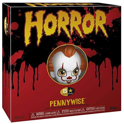 PENNYWISE - 5STAR HORROR - FUNKO Vinyl Clown with seperate Balloon and Ship - Condition: Like New*