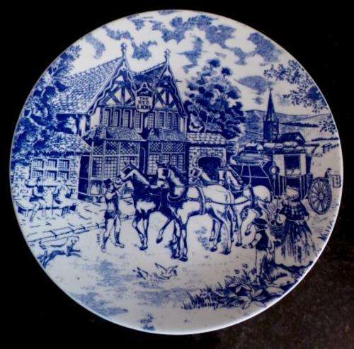 1 X Blue 'THE RED LION' & Carriage Plate: Made in South Africa*