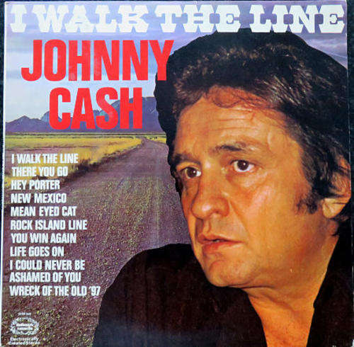 I Walk the Line by JOHNNY CASH - Hits Collection - LP CONDITION: Good ***