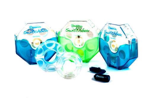 Omnispool Three Switch Combo fishing fly line travel storage protection spool for use w rod and reel