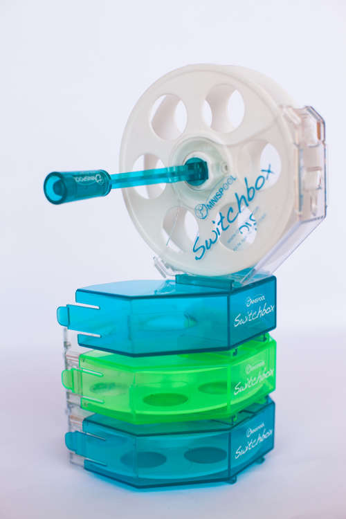 5x Omnispool Storage and Delivery Spool Set for Fibre Optic, Cable Instals, 3DPrinting, Wiring.