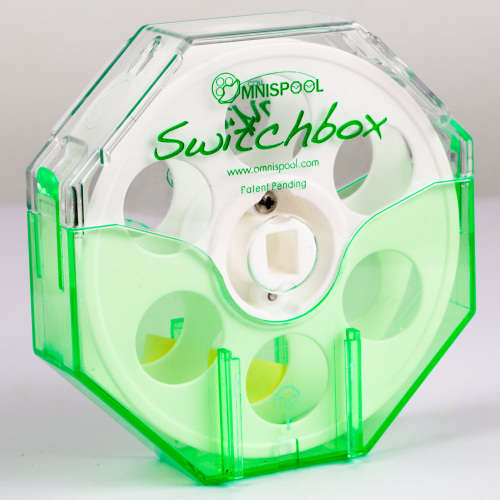 Switchbox by Omnispool -  fishing fly line travel storage protection spool for use w rod and reel