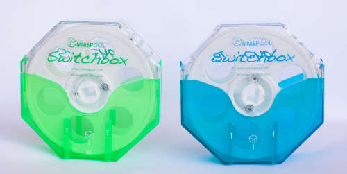 Switchbox by Omnispool -  fishing fly line travel storage protection spool for use w rod and reel