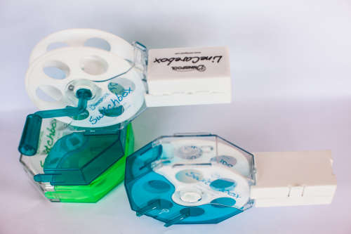 LineCarebox by Omnispool - fishing fly line travel storage protection spool for use w rod and reel