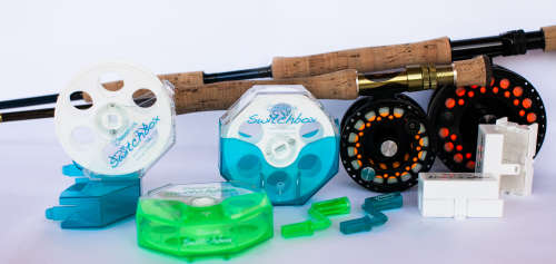 Arbor Spacers by Omnispool - fishing fly line travel storage protection spool for use w rod and reel