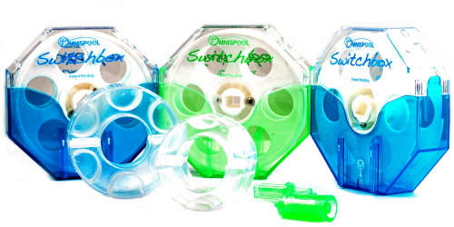 Omnispool Three Switch Combo fishing fly line travel storage protection spool for use w rod and reel