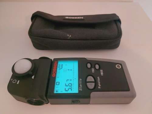 Gossen Starlite ambient/flash/spot light meter
