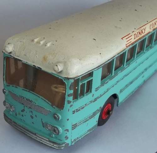 Dinky SUPERTOYS #953 Continental Touring Coach made in England 1963 BUS RARE
