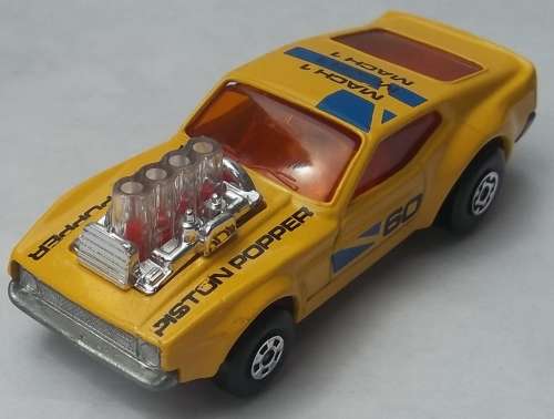 Matchbox Lesney Superfast Rola-Matics Mustang Piston Popper Made in 1982 ENGLAND VINTAGE
