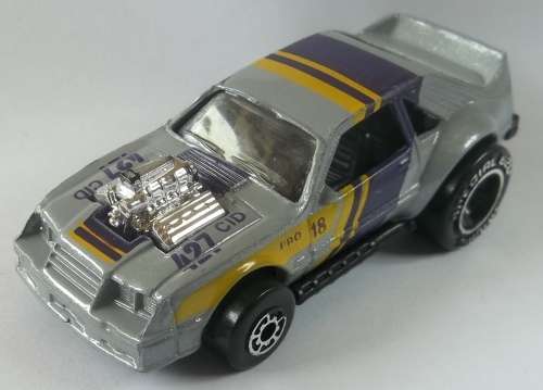 Matchbox Lesney Ford Mustang Made in 1983 Mint Huge Engine and Rear wheels