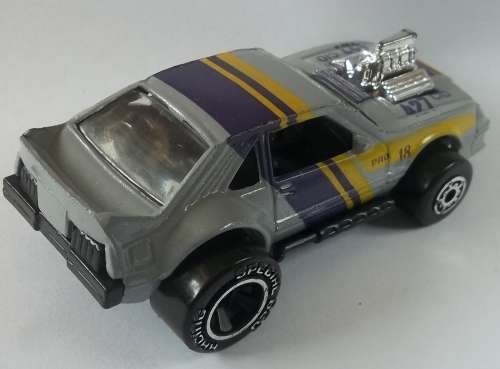 Matchbox Lesney Ford Mustang Made in 1983 Mint Huge Engine and Rear wheels