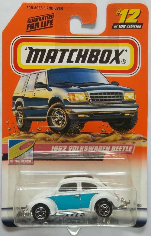 Matchbox 1962 Volkswagen Beetle Made in 1999 Sealed on card model Car Die Cast
