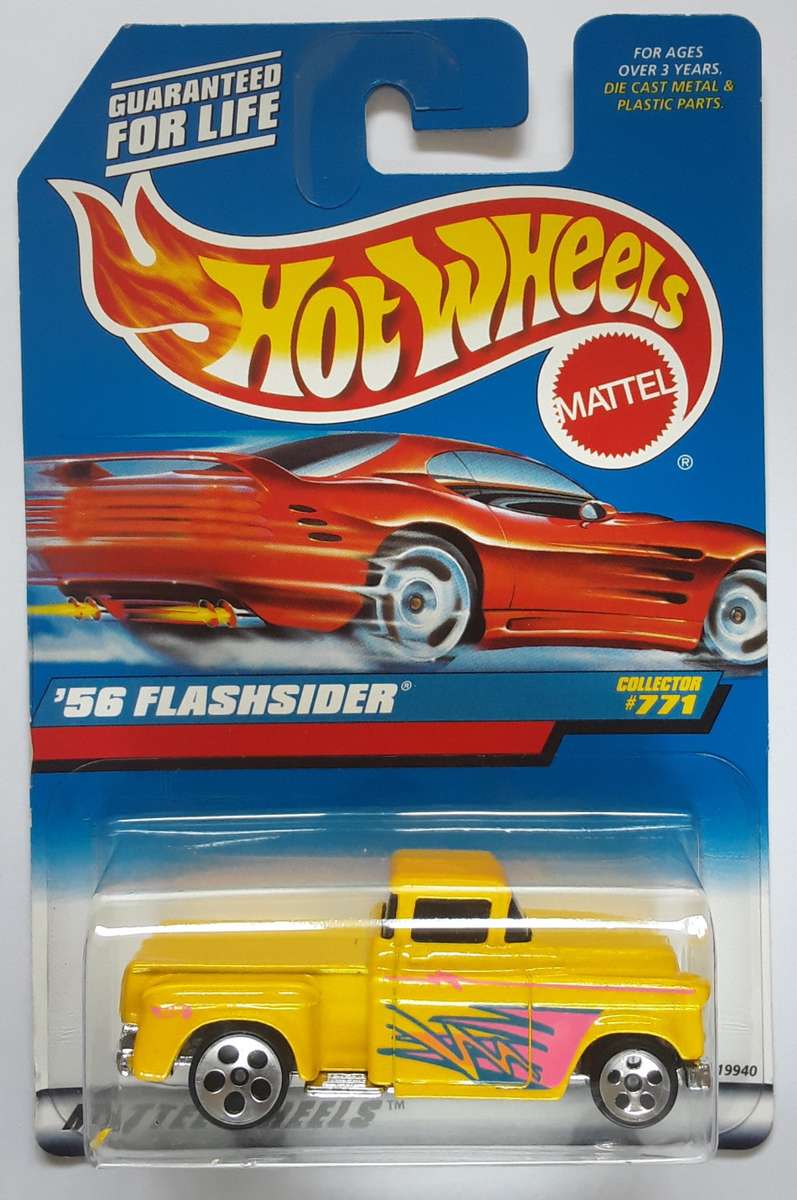 Hot Wheels 1956 Flashsider Bakkie Made in 1997 HOTWHEELS Matchbox scale model Vintage
